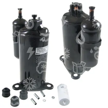 kompresor LG rotační GJ222P, R410A, 220 - 240 V, 50Hz, 18400 Btu/h